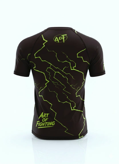 Neon Thunderbolt Rashguard