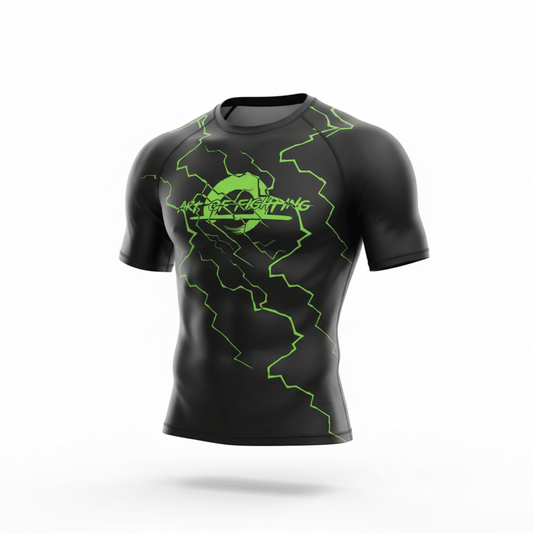 Neon Thunderbolt Rashguard