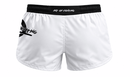 MMA/BJJ Shorts 2.0 White HIGH CUT